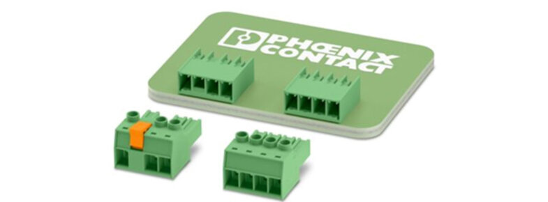 PC 6: Safe PCB connector from PHOENIX CONTACT